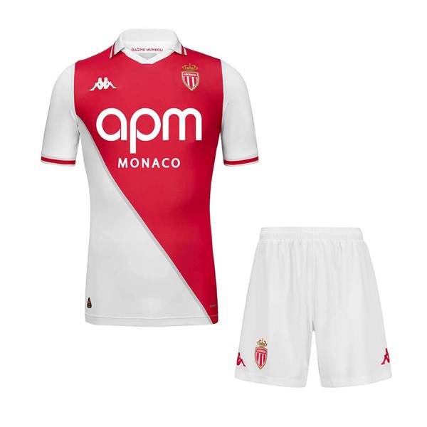 Camiseta AS Monaco 1ª Niño 2024 2025